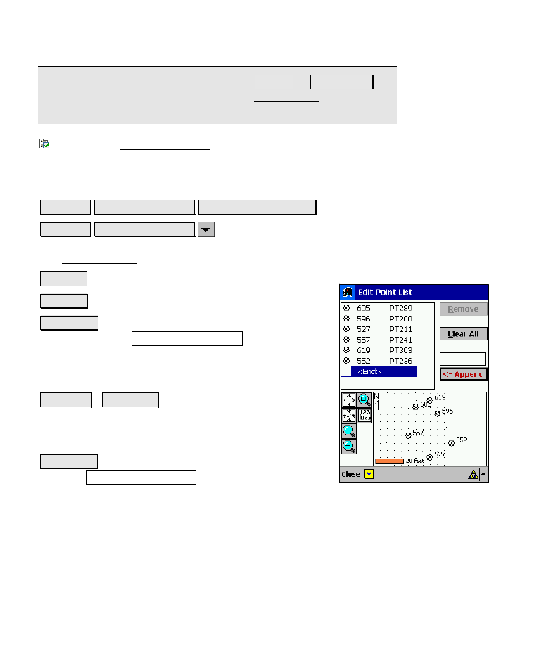 Edit point list | Spectra Precision Survey Pro v4.6 Recon-Nomad Reference Manual User Manual | Page 294 / 481