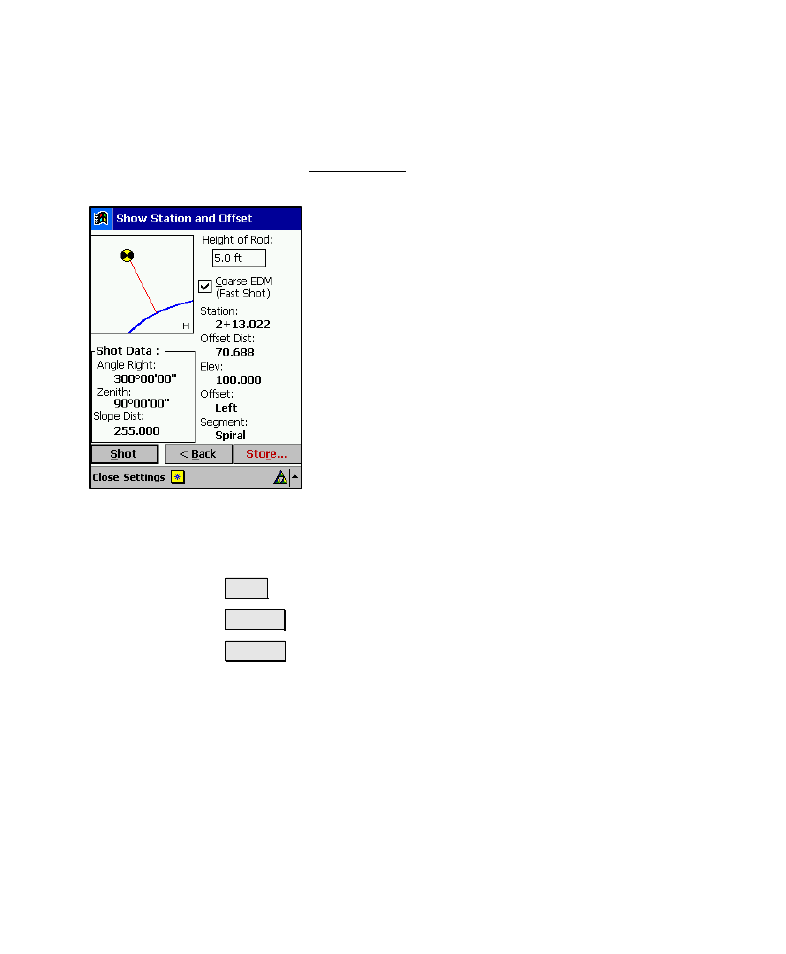 Show station – screen two | Spectra Precision Survey Pro v4.6 Recon-Nomad Reference Manual User Manual | Page 329 / 481