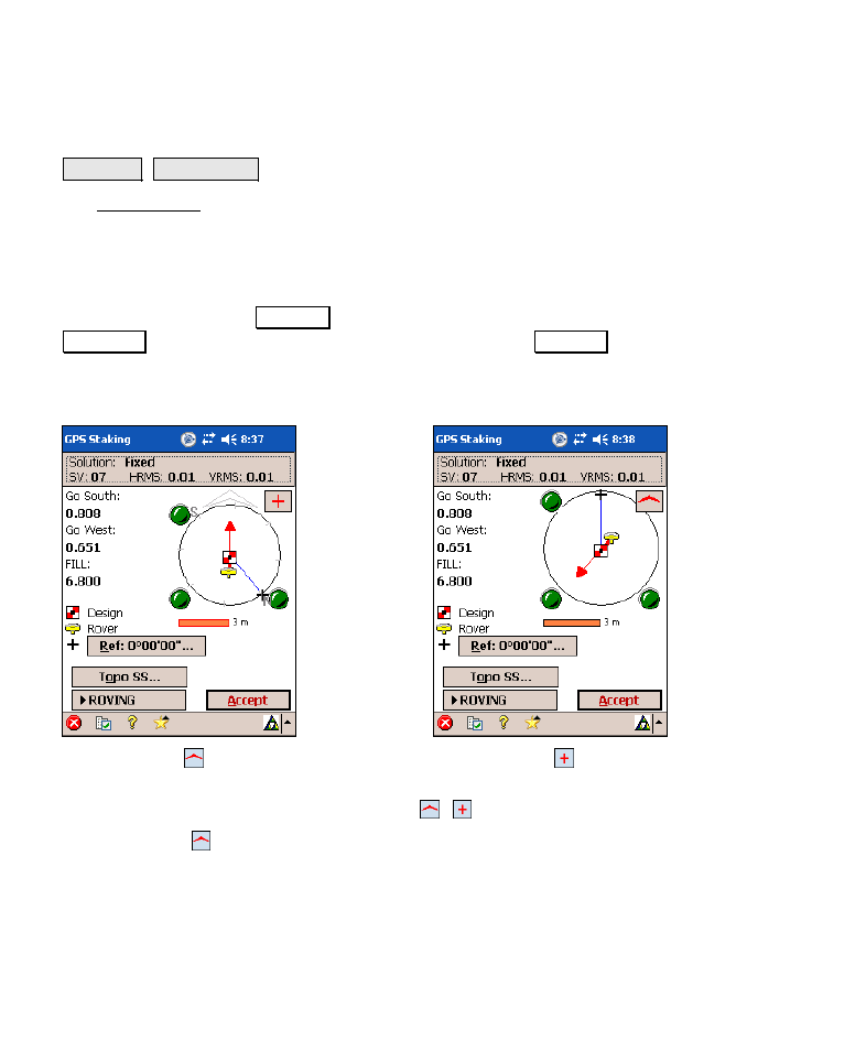 Stake points | Spectra Precision Survey Pro v4.6 Recon-Nomad Reference Manual User Manual | Page 348 / 481