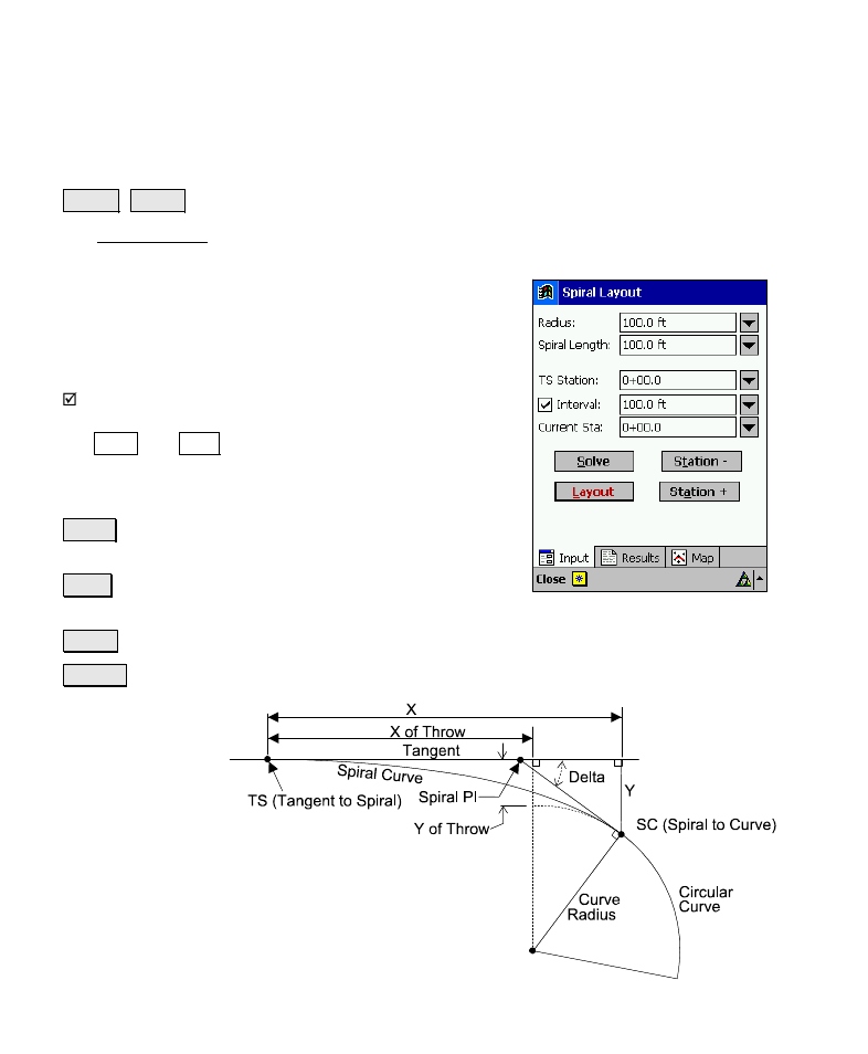 Spiral layout | Spectra Precision Survey Pro v4.6 Recon-Nomad Reference Manual User Manual | Page 410 / 481