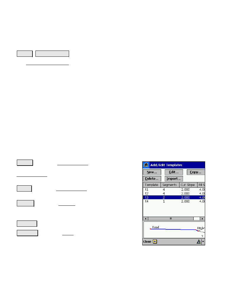 Add/edit templates | Spectra Precision Survey Pro v4.6 Recon-Nomad Reference Manual User Manual | Page 414 / 481