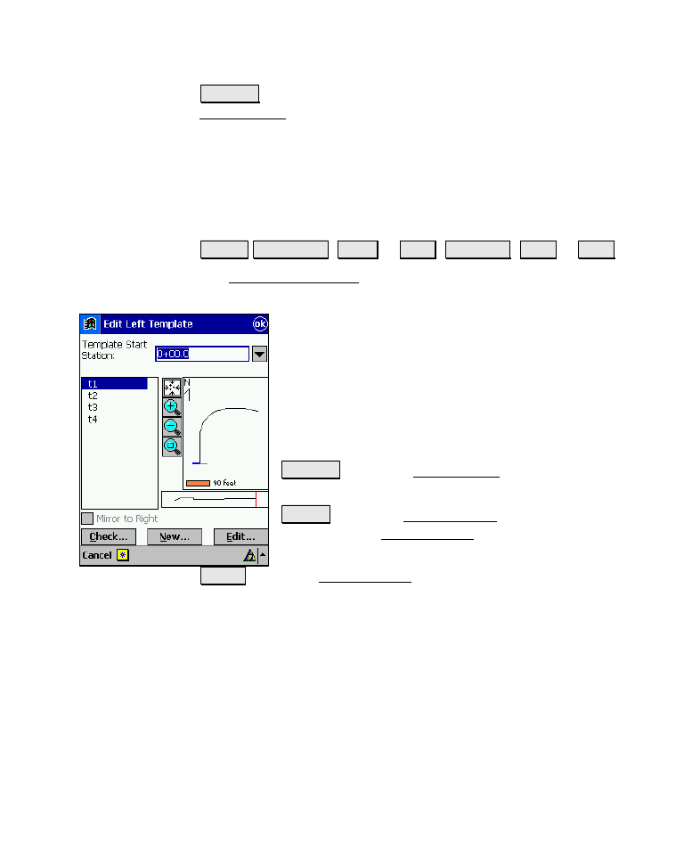 Add / edit template screen | Spectra Precision Survey Pro v4.6 Recon-Nomad Reference Manual User Manual | Page 423 / 481