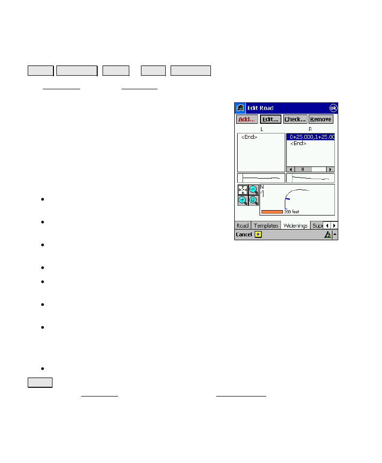 The widenings card | Spectra Precision Survey Pro v4.6 Recon-Nomad Reference Manual User Manual | Page 424 / 481