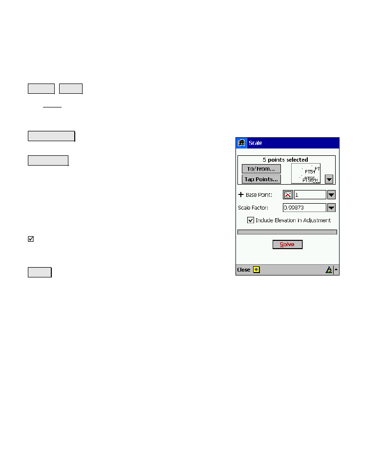 Scale | Spectra Precision Survey Pro v4.6 Recon-Nomad Reference Manual User Manual | Page 444 / 481