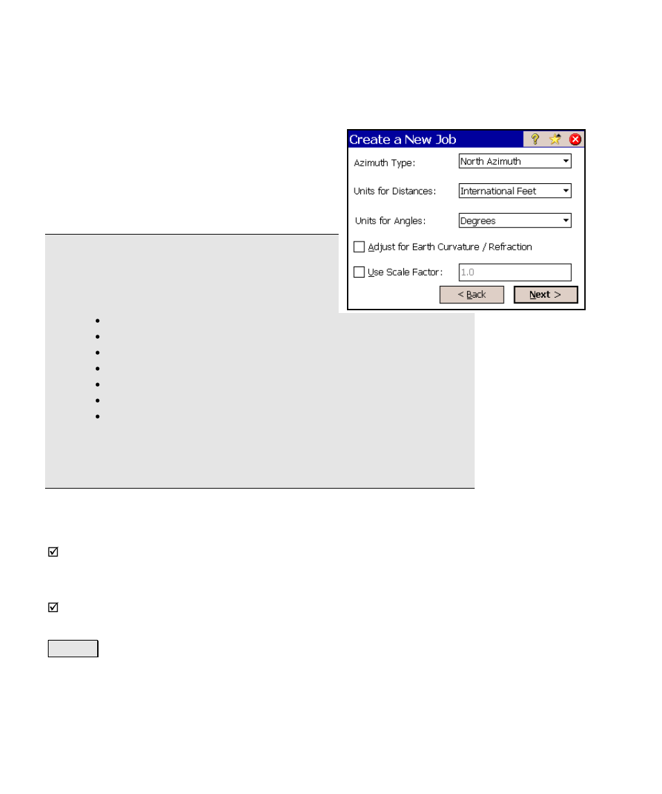 Create a new job 3 | Spectra Precision Survey Pro v4.6 Ranger Reference Manual User Manual | Page 18 / 480