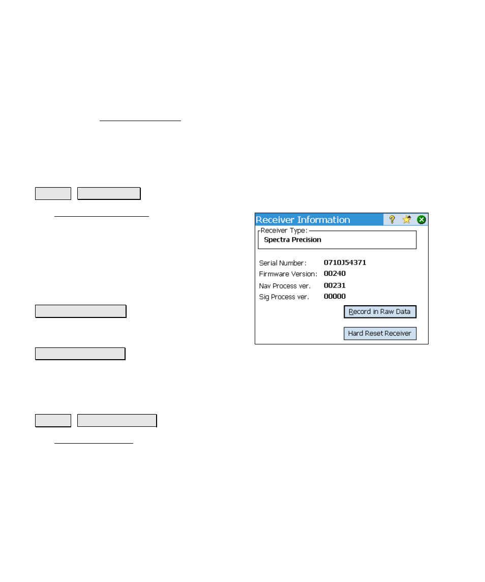 Receiver information, File management, Receiver information file management | Spectra Precision Survey Pro v4.6 Ranger Reference Manual User Manual | Page 268 / 480