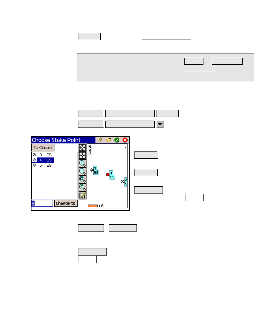 Edit point list | Spectra Precision Survey Pro v4.6 Ranger Reference Manual User Manual | Page 293 / 480