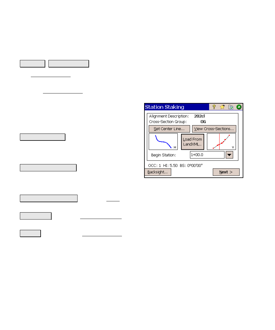 Station staking | Spectra Precision Survey Pro v4.6 Ranger Reference Manual User Manual | Page 336 / 480