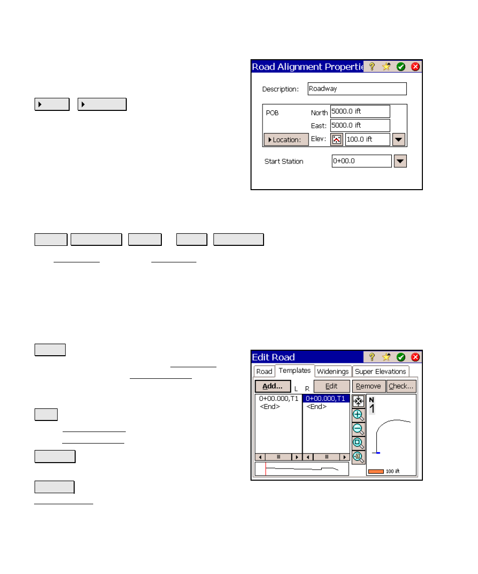 The templates card | Spectra Precision Survey Pro v4.6 Ranger Reference Manual User Manual | Page 422 / 480