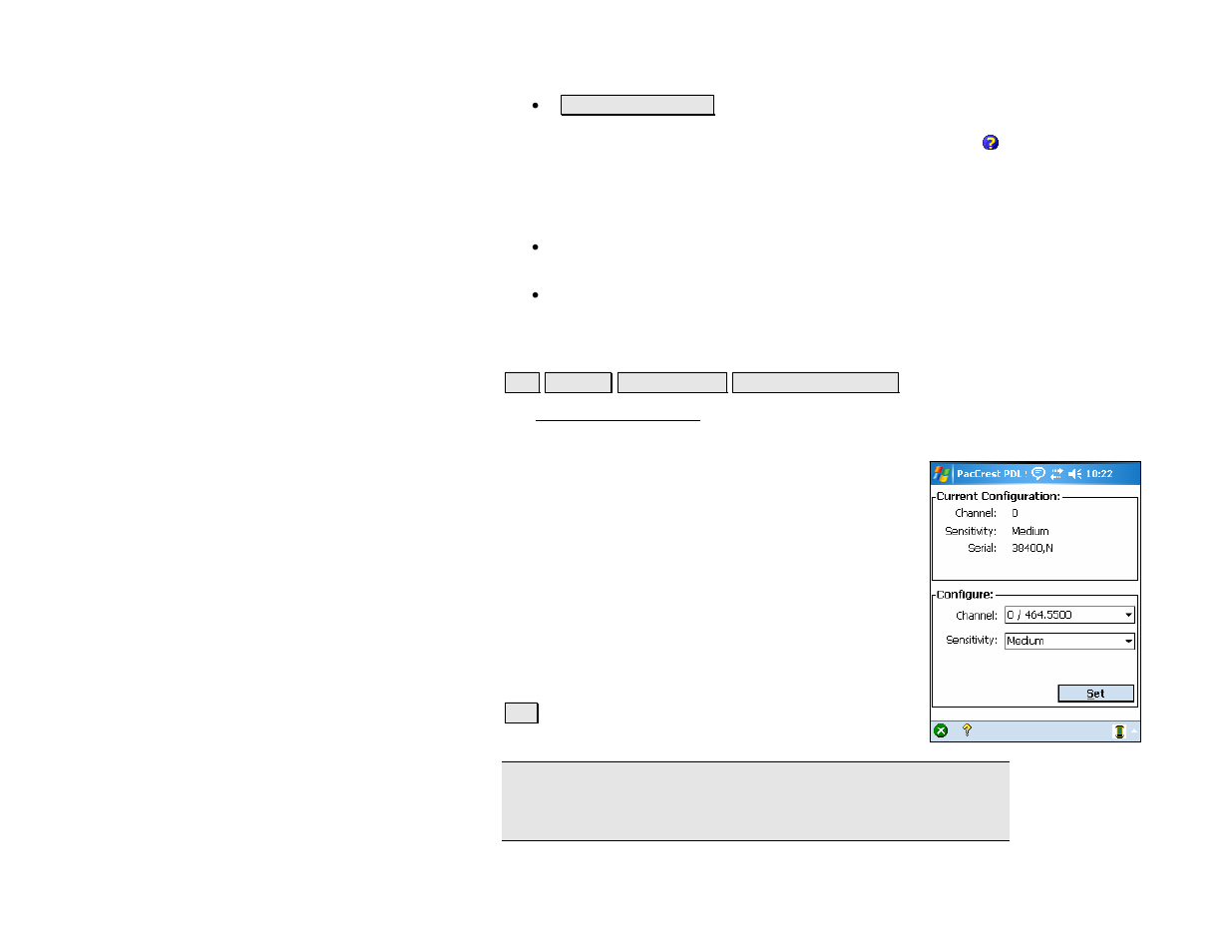 Change radio settings screen | Spectra Precision Survey Pro v4.5 Recon and Nomad Reference Manual User Manual | Page 118 / 469