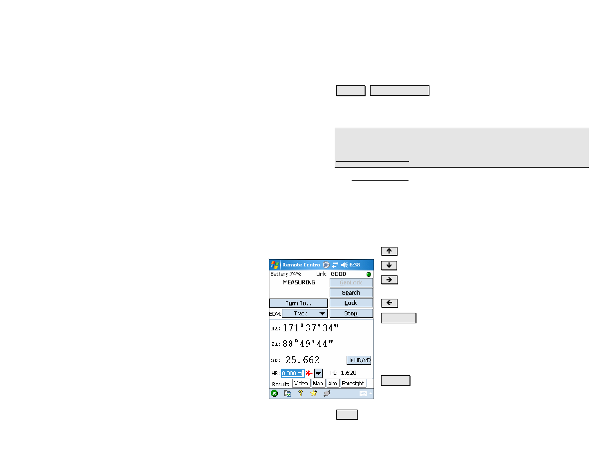 Remote control | Spectra Precision Survey Pro v4.5 Recon and Nomad Reference Manual User Manual | Page 165 / 469