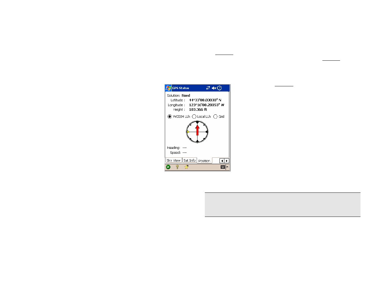 Position | Spectra Precision Survey Pro v4.5 Recon and Nomad Reference Manual User Manual | Page 181 / 469