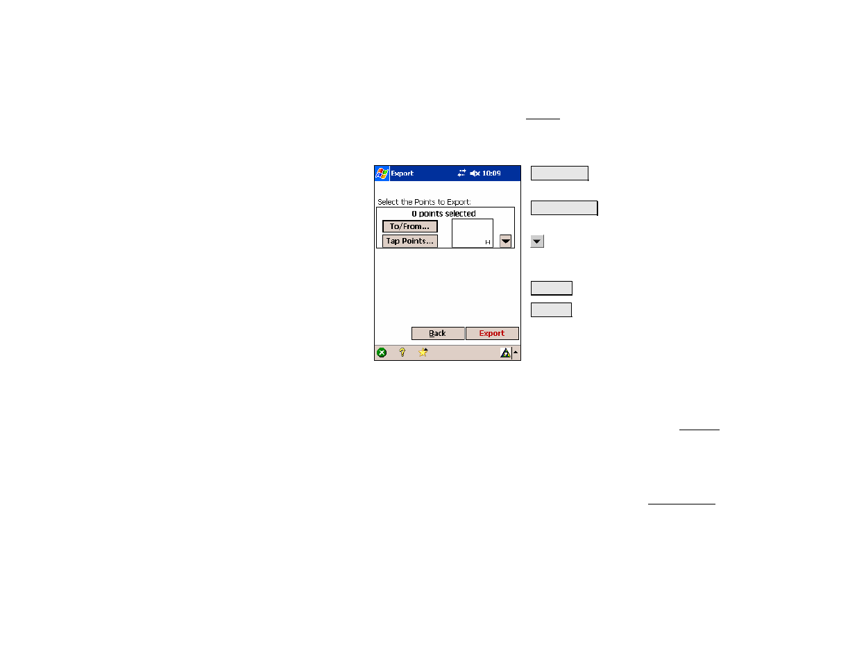 Export – screen two, Export *.job coordinates, Export old *.job coordinates | Spectra Precision Survey Pro v4.5 Recon and Nomad Reference Manual User Manual | Page 31 / 469