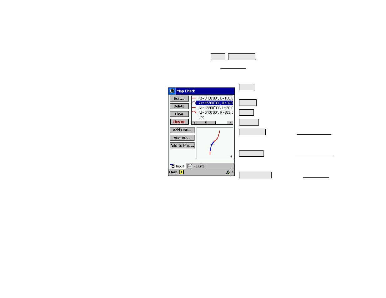 Map check, Results | Spectra Precision Survey Pro v4.5 Recon and Nomad Reference Manual User Manual | Page 369 / 469