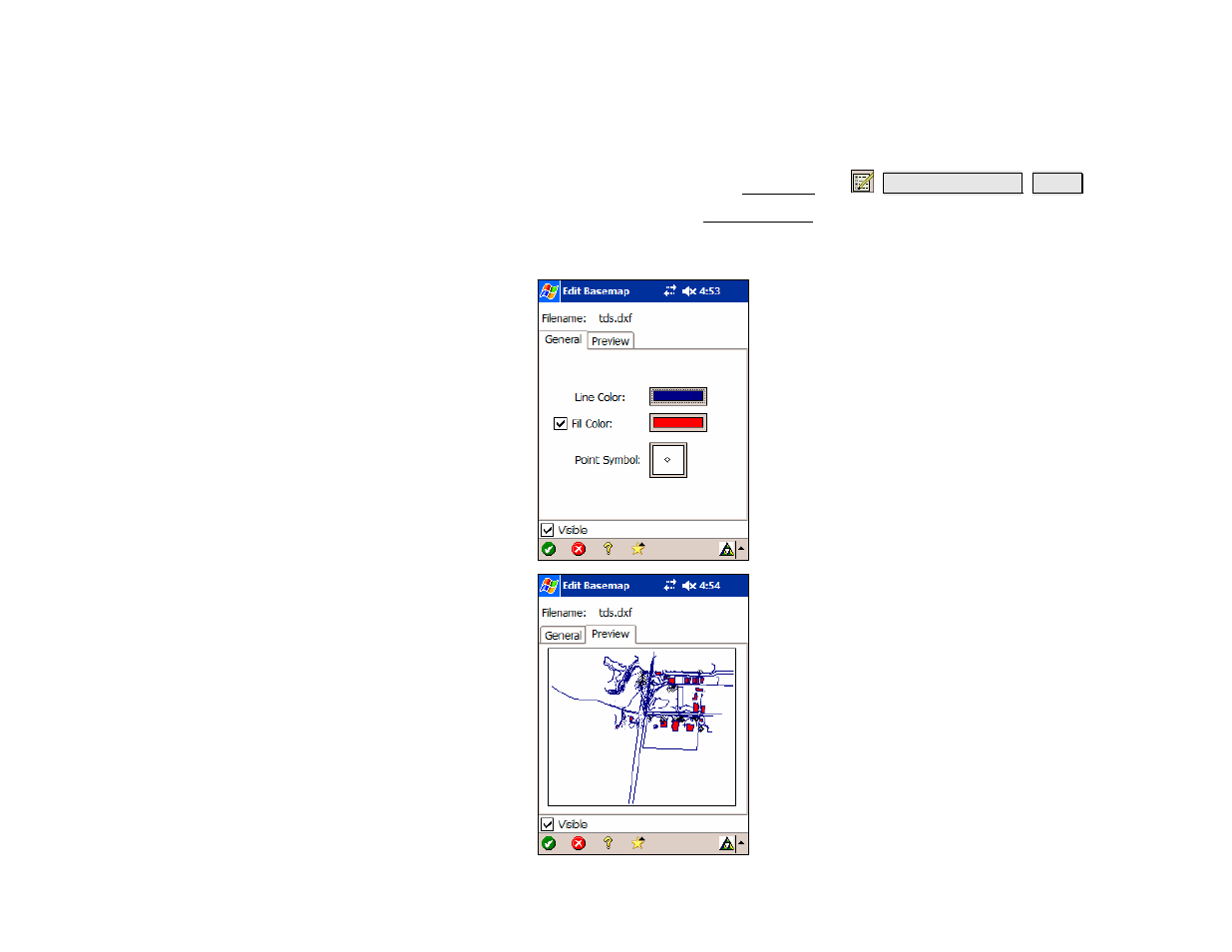 Edit basemaps | Spectra Precision Survey Pro v4.5 Recon and Nomad Reference Manual User Manual | Page 451 / 469