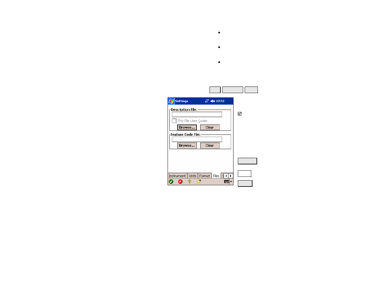 Files settings | Spectra Precision Survey Pro v4.5 Recon and Nomad Reference Manual User Manual | Page 51 / 469