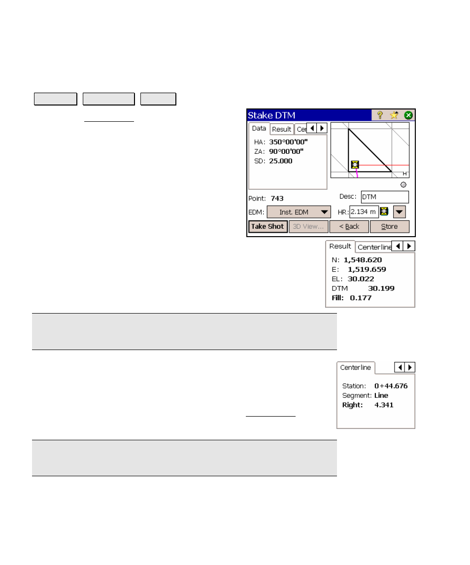 Stake dtm – screen two | Spectra Precision Survey Pro v4.5 Ranger Reference Manual User Manual | Page 330 / 475