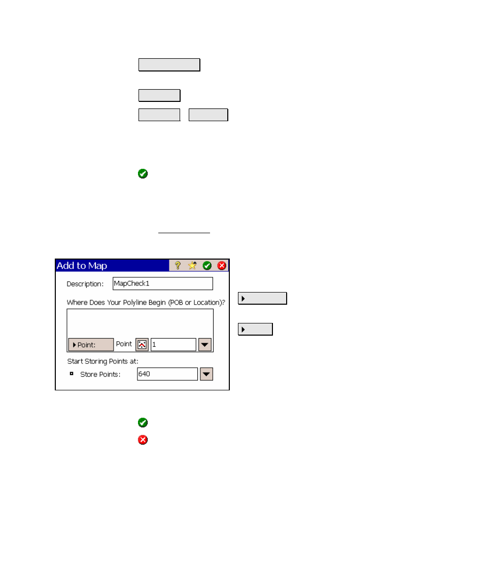 Add to map | Spectra Precision Survey Pro v4.5 Ranger Reference Manual User Manual | Page 377 / 475