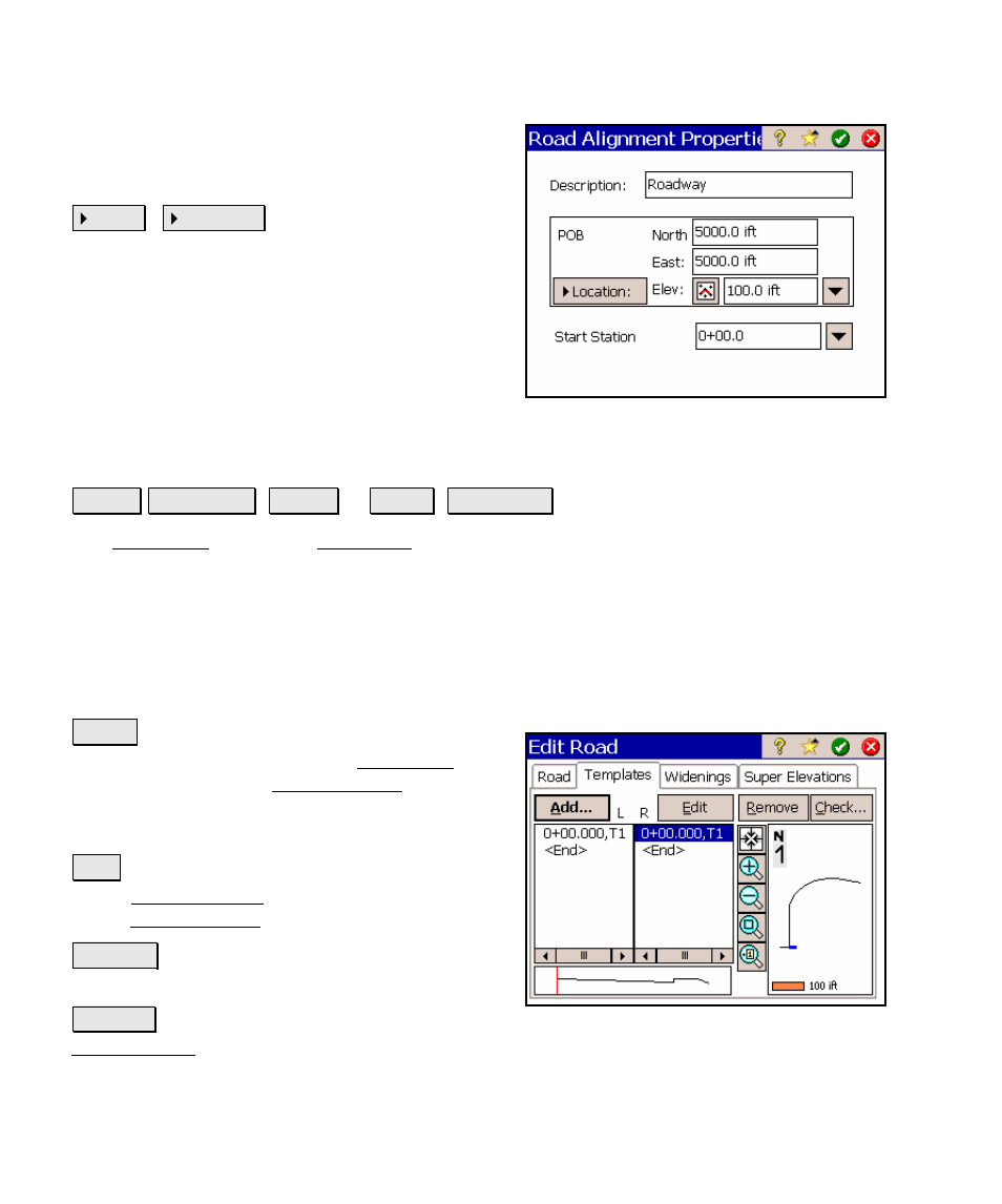 The templates card | Spectra Precision Survey Pro v4.5 Ranger Reference Manual User Manual | Page 416 / 475