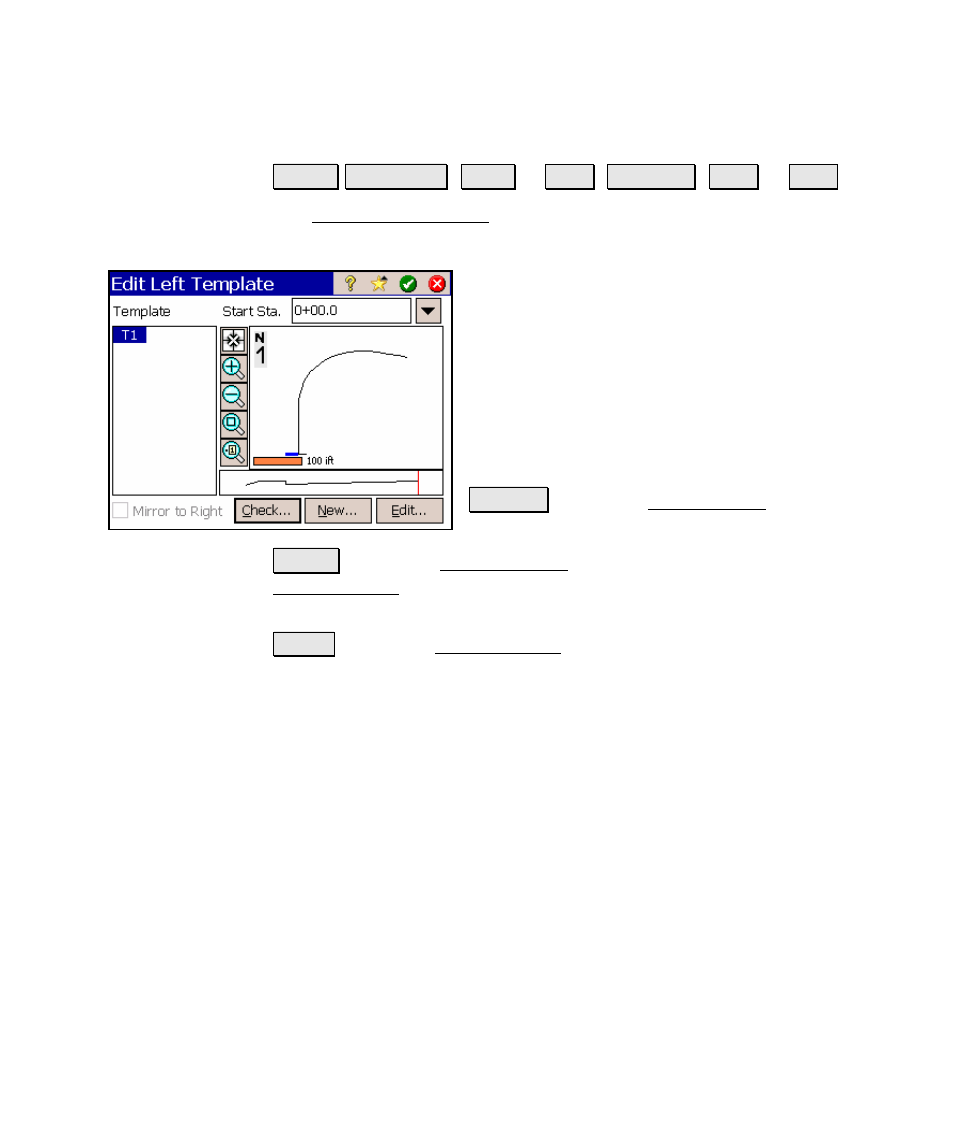 Add / edit template screen | Spectra Precision Survey Pro v4.5 Ranger Reference Manual User Manual | Page 417 / 475