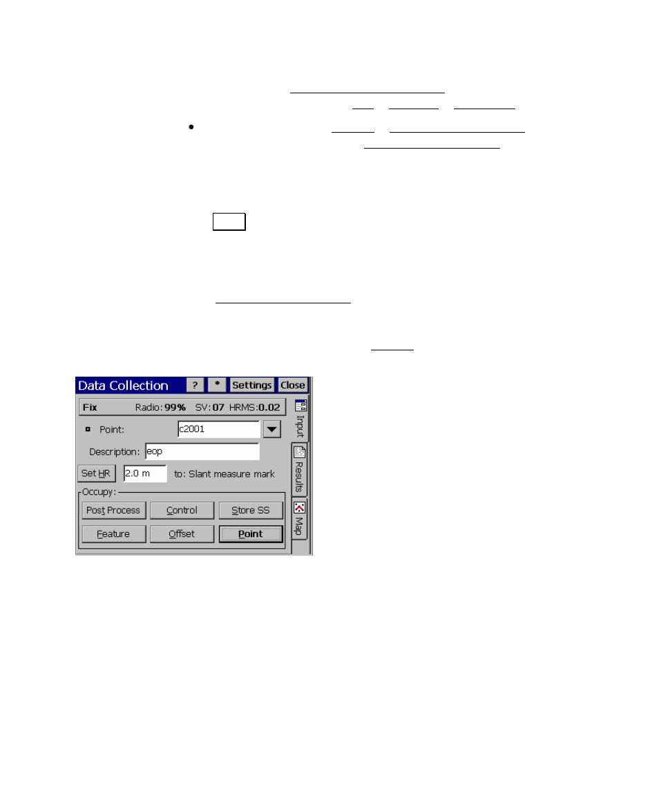 Adjust with projection – select points | Spectra Precision Survey Pro v4.5 Ranger User Manual User Manual | Page 285 / 339