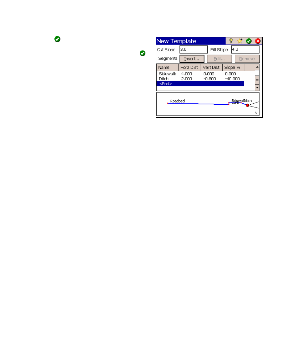Building an alignment, Putting the road together, Ing points | Spectra Precision Survey Pro v4.5 Ranger User Manual User Manual | Page 94 / 339