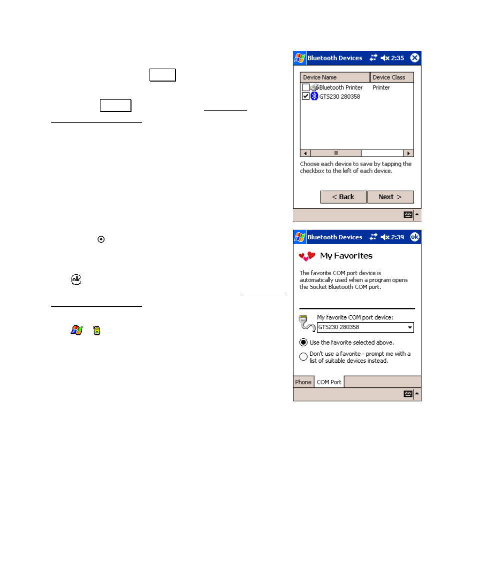 Assigning a favorite device | Spectra Precision Survey Pro v4.5 Recon and Nomad User Manual User Manual | Page 334 / 379