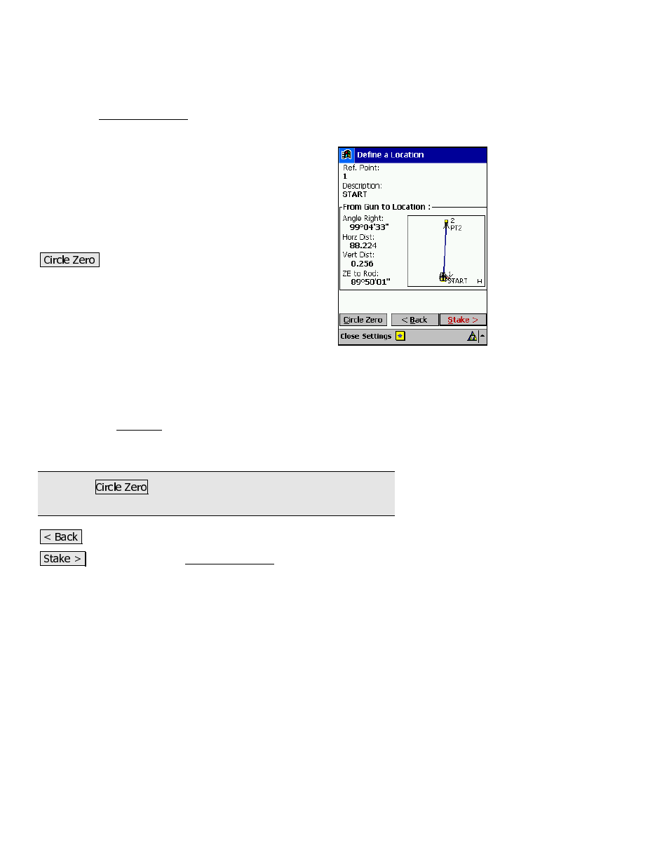 Define a location – screen two | Spectra Precision Survey Pro v3.80 Recon iPAQ Reference Manual User Manual | Page 162 / 261