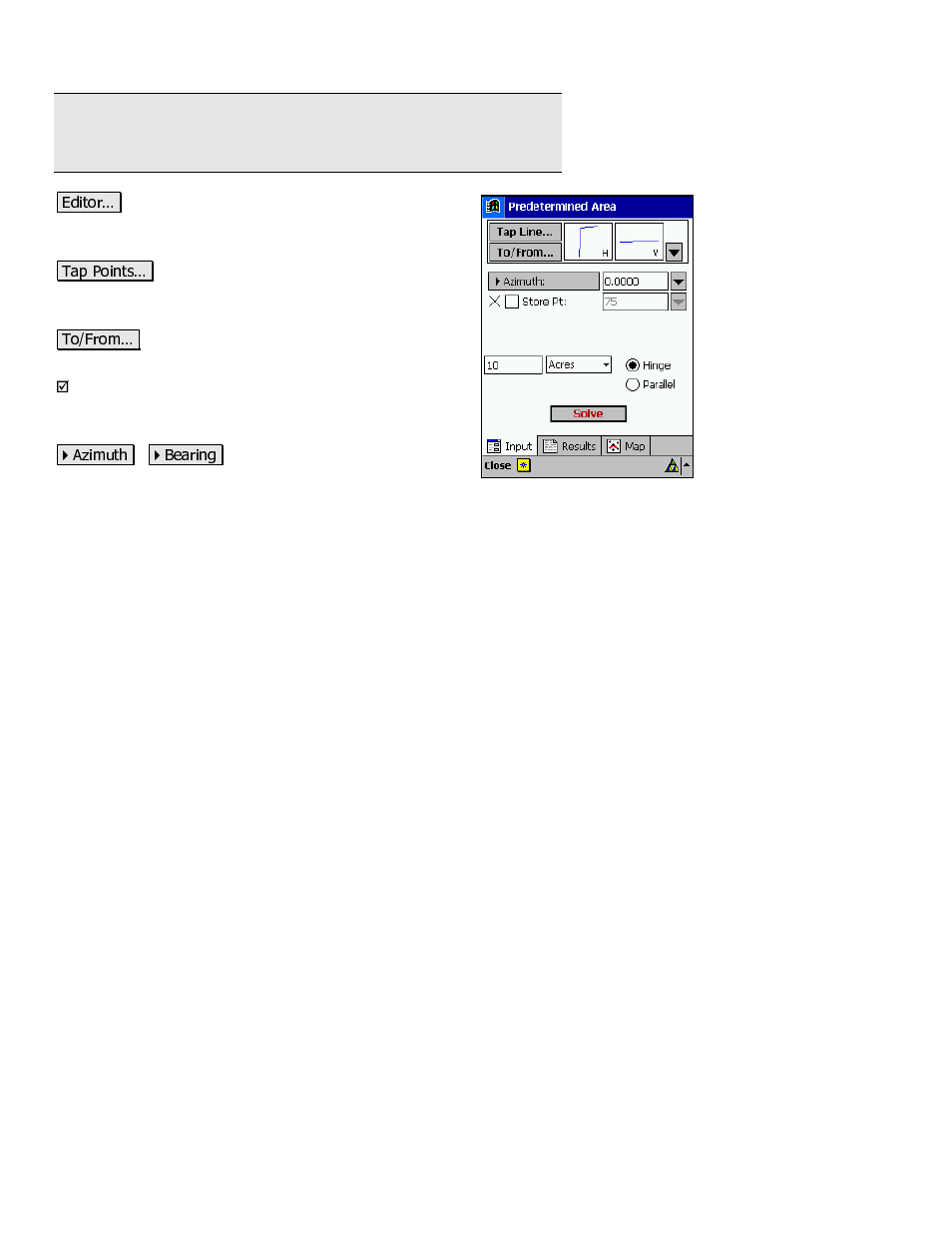 Results | Spectra Precision Survey Pro v3.80 Recon iPAQ Reference Manual User Manual | Page 186 / 261