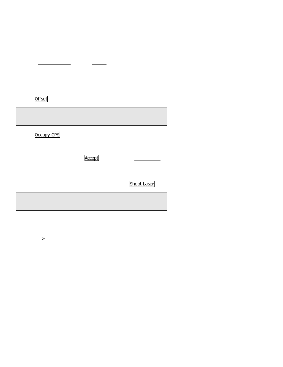 Offset point | Spectra Precision Survey Pro v3.80 Ranger GPS User Manual User Manual | Page 58 / 97