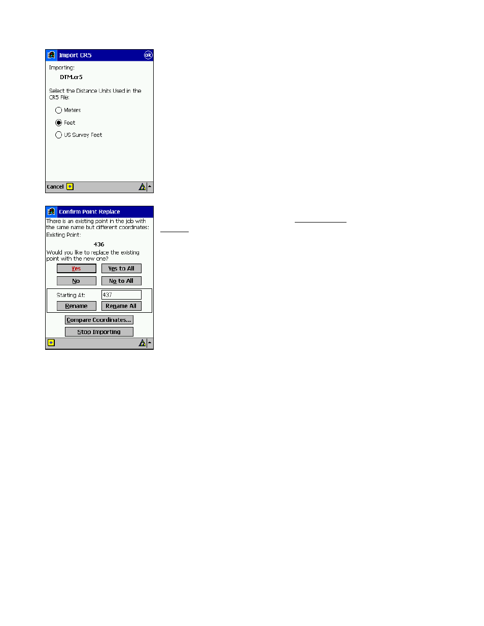 Spectra Precision Survey Pro v3.80 Recon iPAQ User Manual User Manual | Page 129 / 178