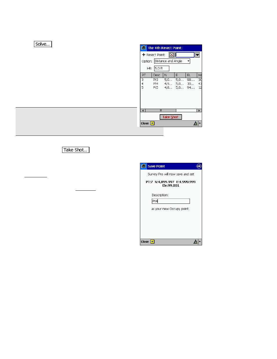 Spectra Precision Survey Pro v3.80 Recon iPAQ User Manual User Manual | Page 140 / 178