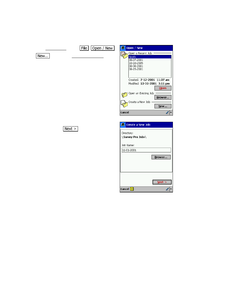 Setup | Spectra Precision Survey Pro v3.80 Recon iPAQ User Manual User Manual | Page 76 / 178