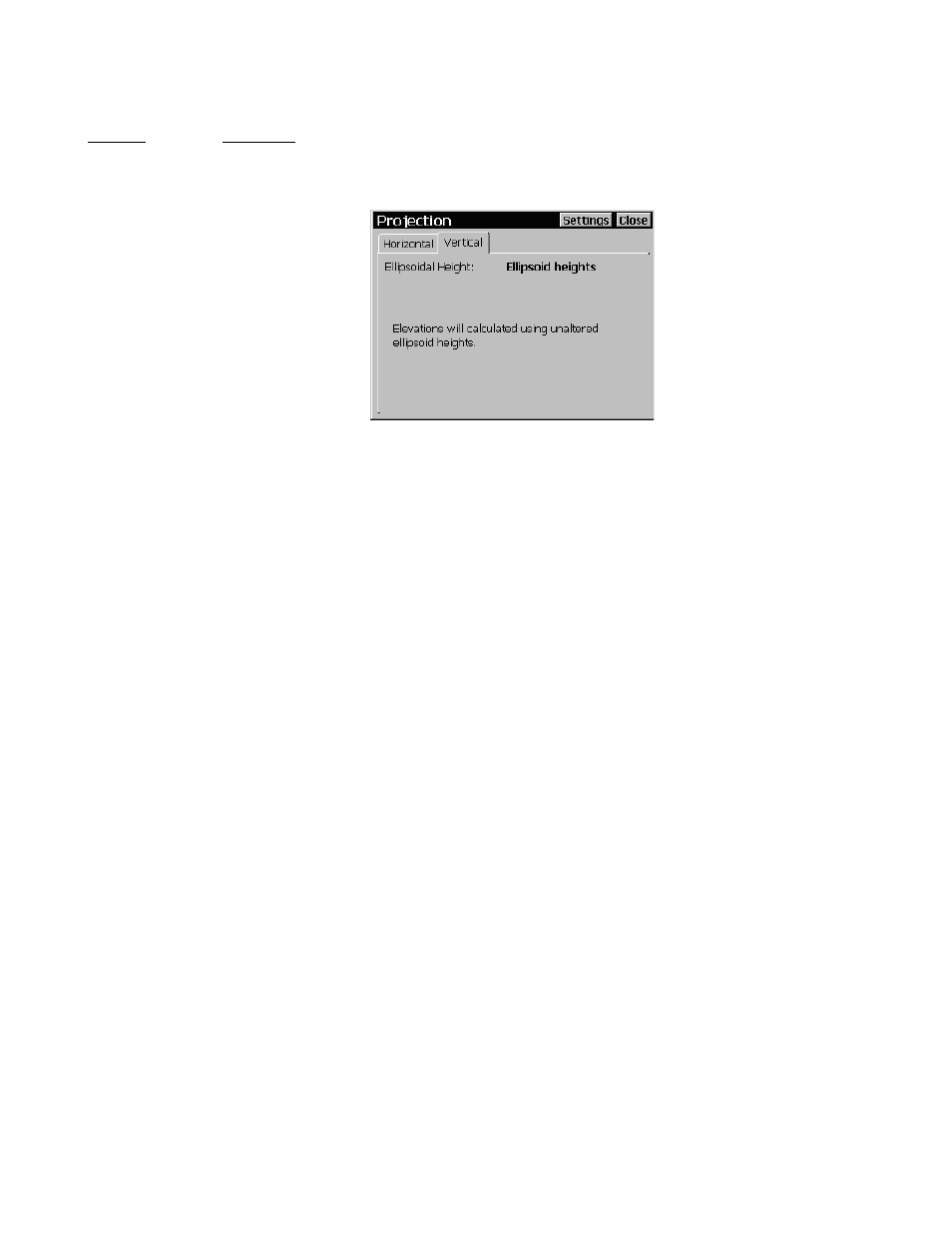 Ellipsoid height | Spectra Precision Survey Pro CE v3.80 Ranger GPS Reference Manual User Manual | Page 58 / 93