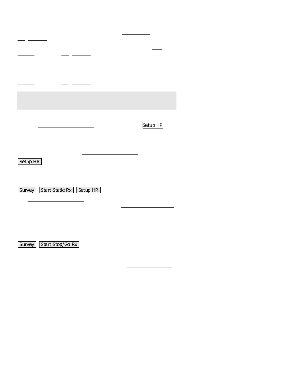 Start stop/go rx, Post processing antenna screen | Spectra Precision Survey Pro CE v3.80 Ranger GPS Reference Manual User Manual | Page 72 / 93