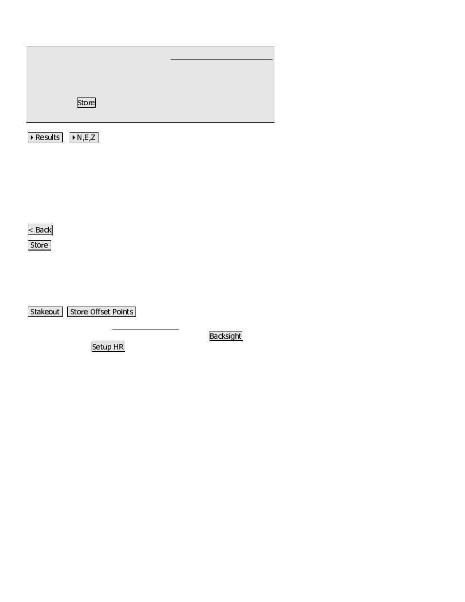 Store offset points | Spectra Precision Survey Pro CE v3.80 Ranger GPS Reference Manual User Manual | Page 86 / 93