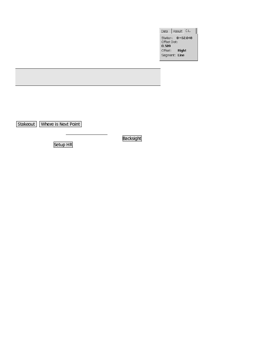 Where is next point | Spectra Precision Survey Pro 3.80 Recon GPS Reference Manual User Manual | Page 94 / 99