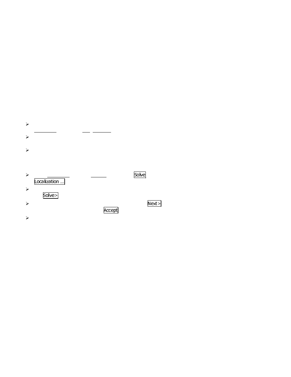 Localization with control points | Spectra Precision Survey Pro v3.80 Recon GPS User Manual User Manual | Page 42 / 95