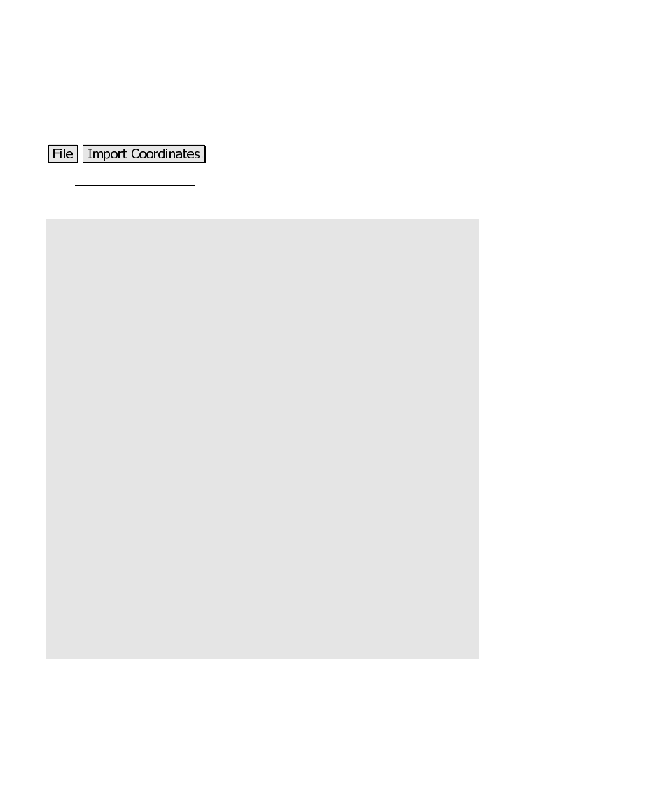 Import coordinates | Spectra Precision Survey Pro CE v3.6 User Manual User Manual | Page 167 / 407