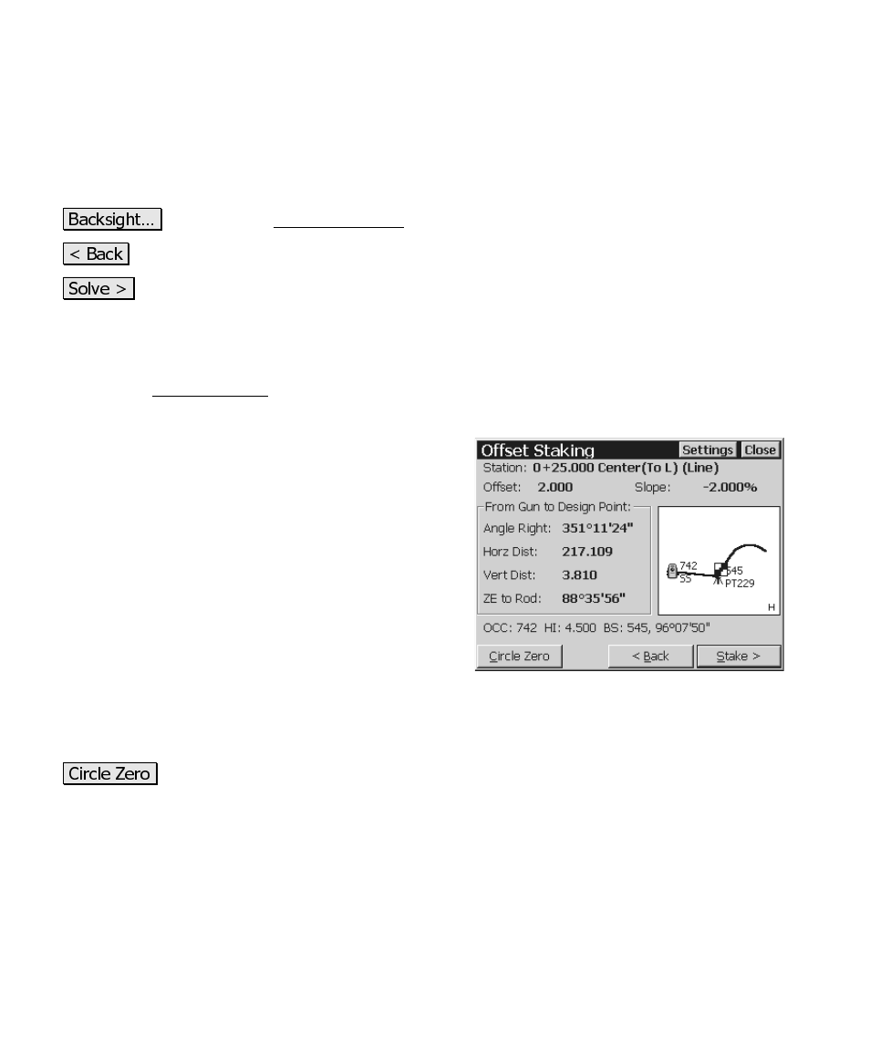 Offset staking – screen four | Spectra Precision Survey Pro CE v3.6 User Manual User Manual | Page 277 / 407