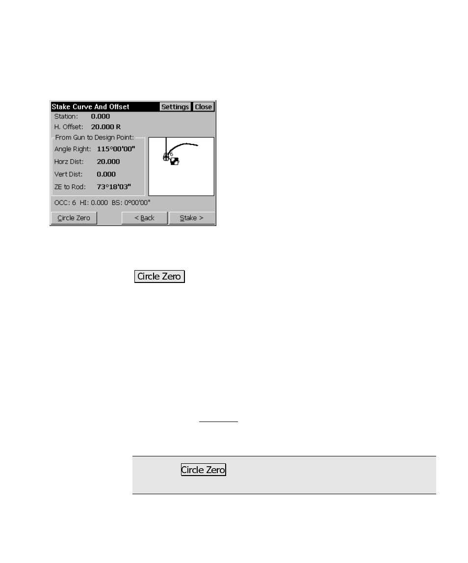 Curve and offset – screen three | Spectra Precision Survey Pro CE v3.6 User Manual User Manual | Page 290 / 407