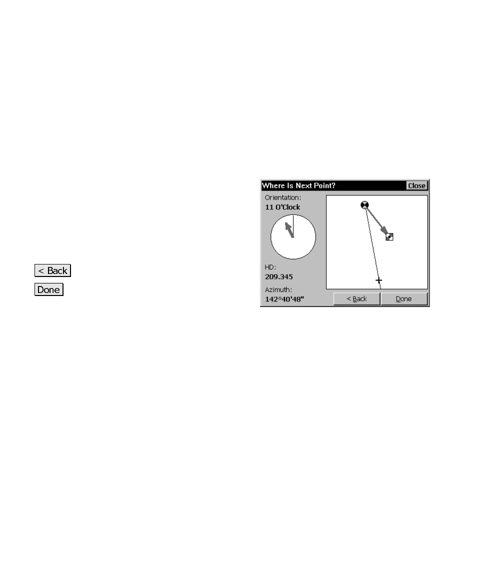 Where is next point – screen two | Spectra Precision Survey Pro CE v3.6 User Manual User Manual | Page 309 / 407