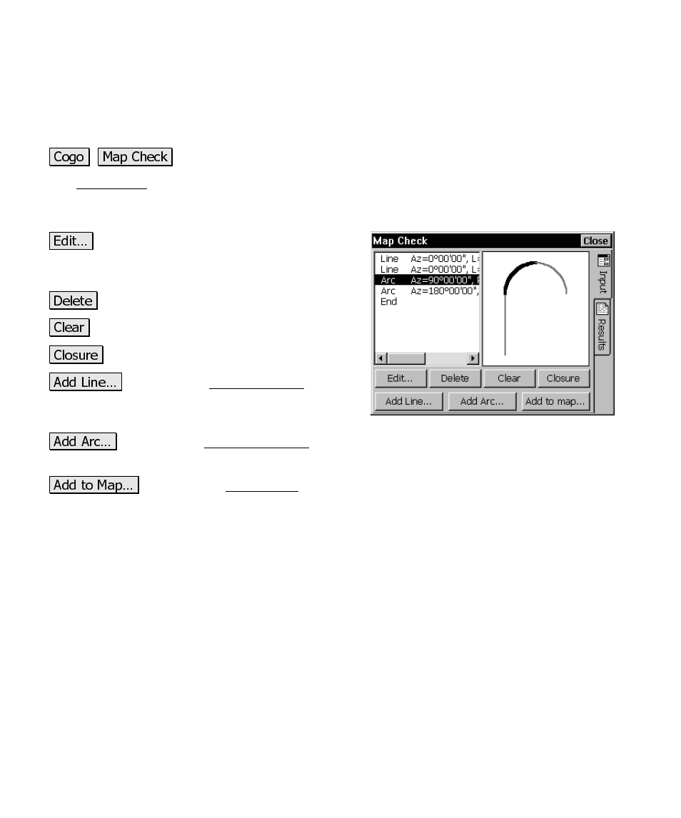 Map check, Results | Spectra Precision Survey Pro CE v3.6 User Manual User Manual | Page 327 / 407