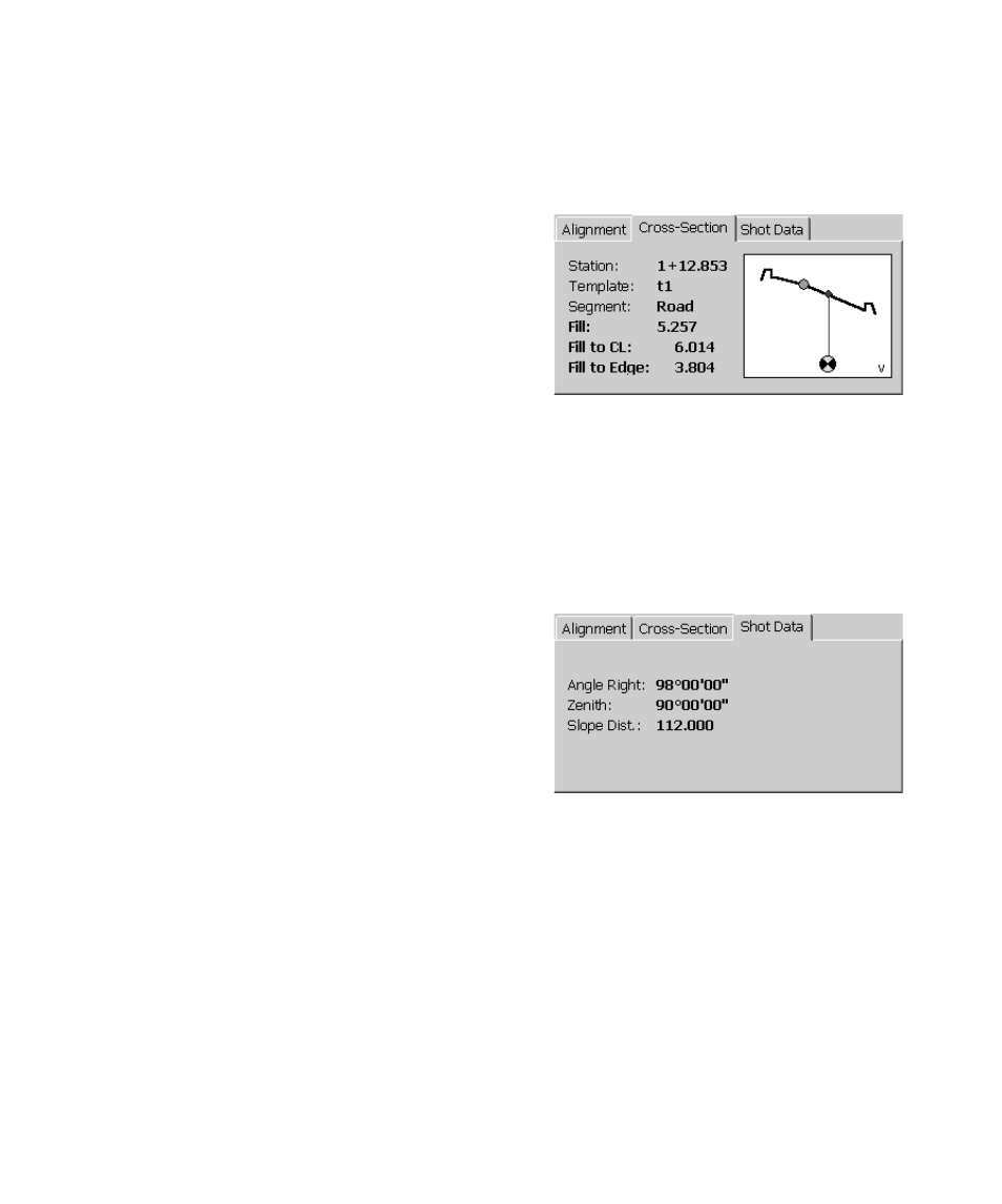 Shot data card | Spectra Precision Survey Pro CE v3.6 User Manual User Manual | Page 383 / 407