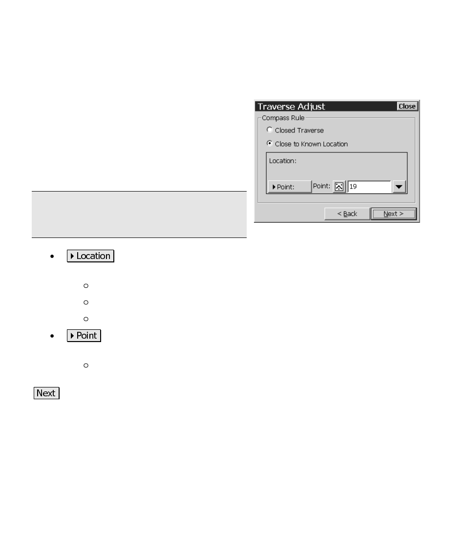 Traverse adjust – compass rule | Spectra Precision Survey Pro CE v3.6 User Manual User Manual | Page 391 / 407