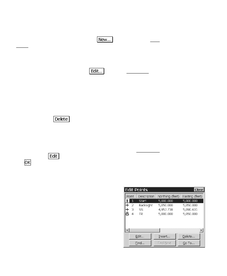 2d / 3d points, Creating a new layer, Changing a layer name or visibility | Deleting a layer, Moving objects from one layer to another | Spectra Precision Survey Pro CE v3.6 User Manual User Manual | Page 46 / 407