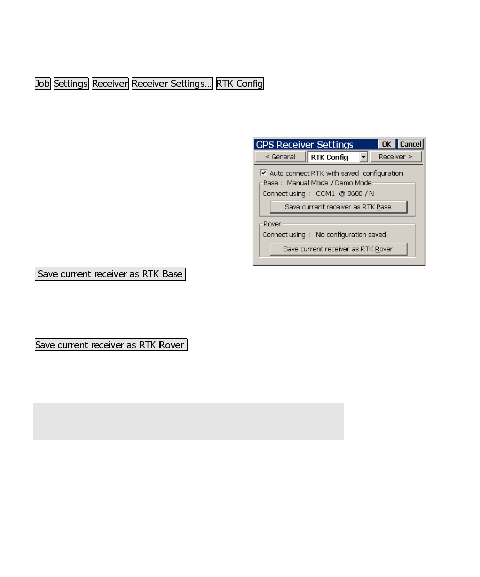 Rtk configurations | Spectra Precision Survey Pro CE v3.60 GPS User Manual User Manual | Page 113 / 187