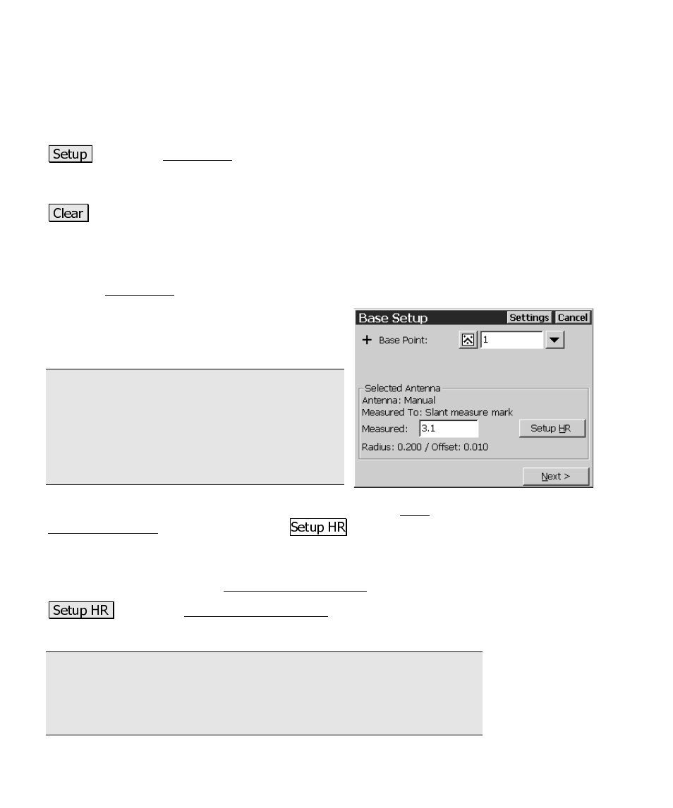 Base setup one – pick base point | Spectra Precision Survey Pro CE v3.60 GPS User Manual User Manual | Page 119 / 187