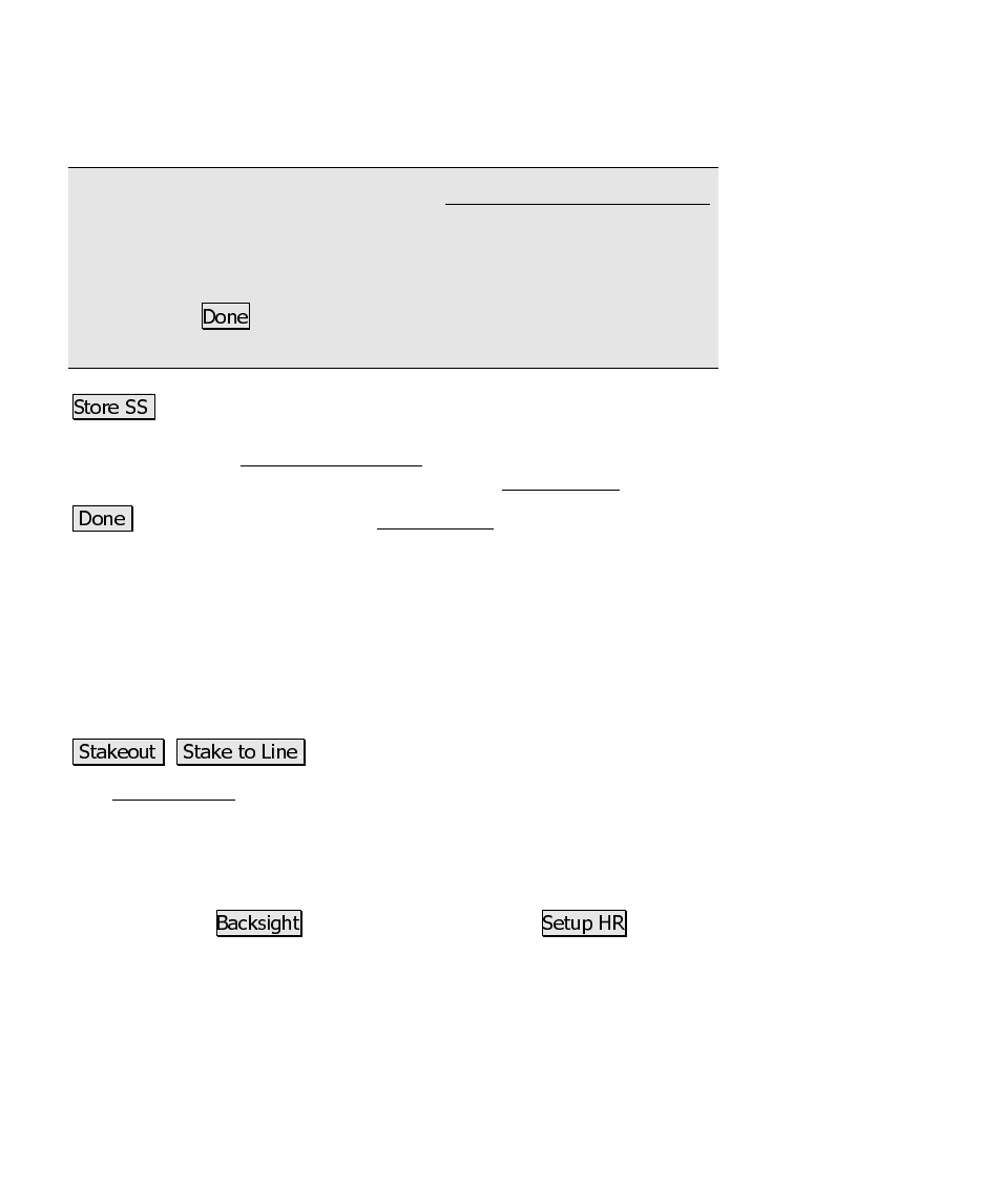 Stake to line | Spectra Precision Survey Pro CE v3.60 GPS User Manual User Manual | Page 171 / 187