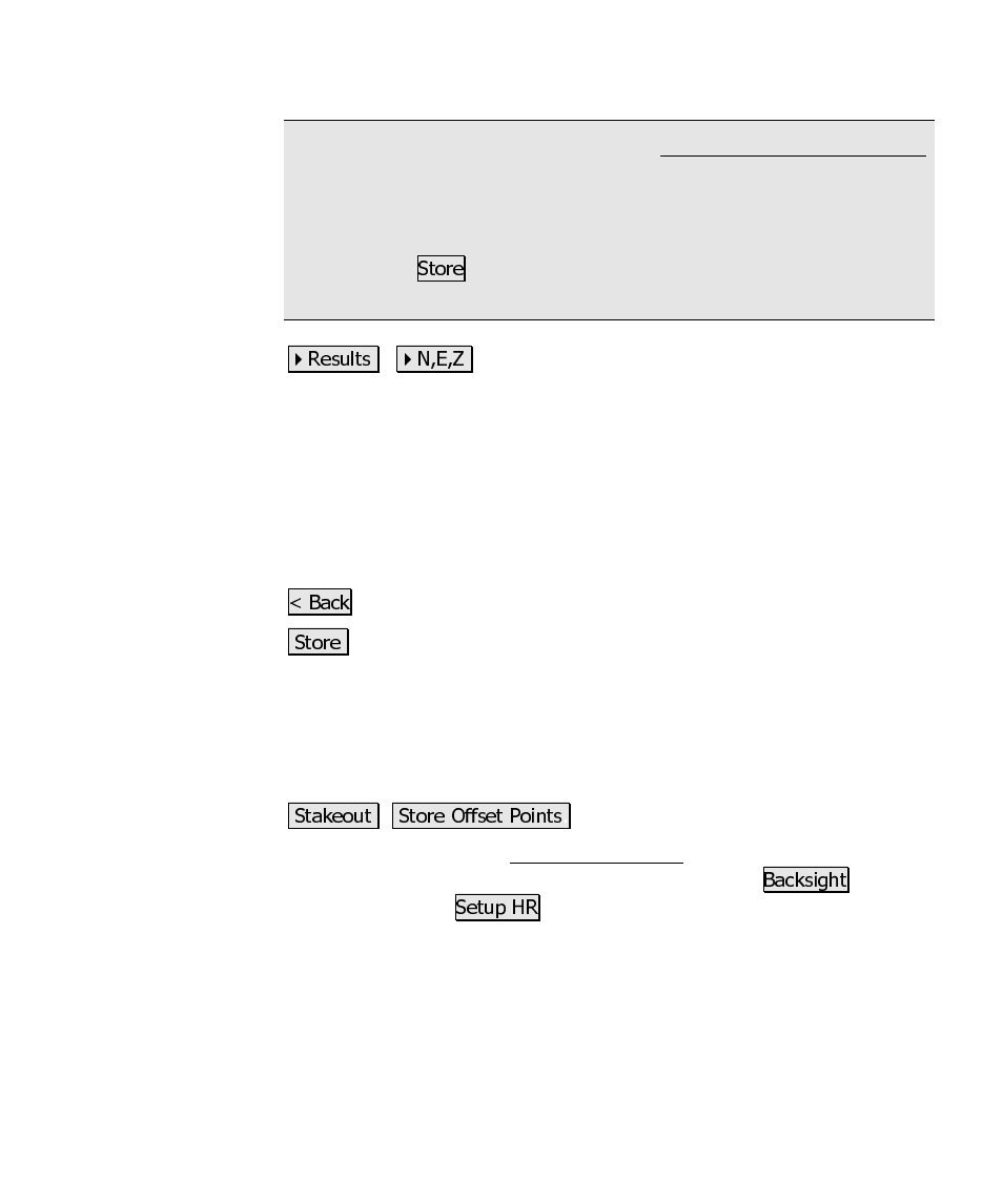Store offset points | Spectra Precision Survey Pro CE v3.60 GPS User Manual User Manual | Page 180 / 187